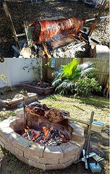 やふたろう　回しお肉焼き機 Amazon | Acnivko肉焼き機 回転、回転型 丸焼き機 70KG電気